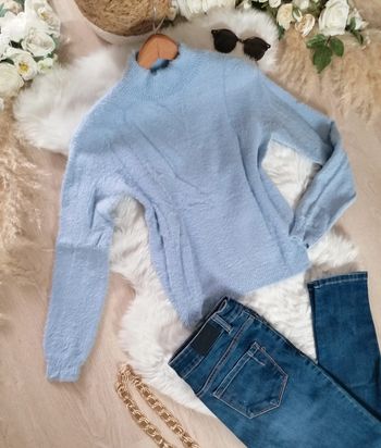 Pull bleu Mango taille S