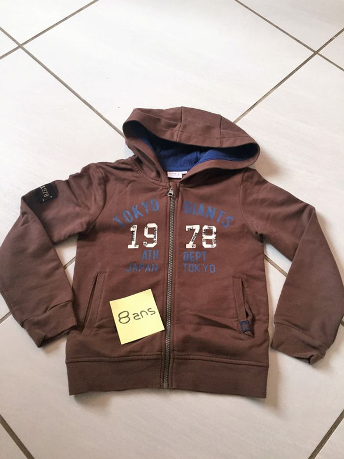 Gilet zippé Influx 8ans