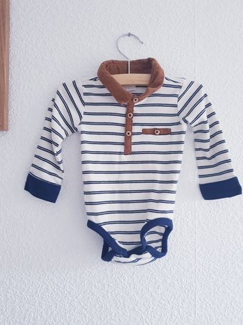 H&M - Body avec col manches longues - Neuf