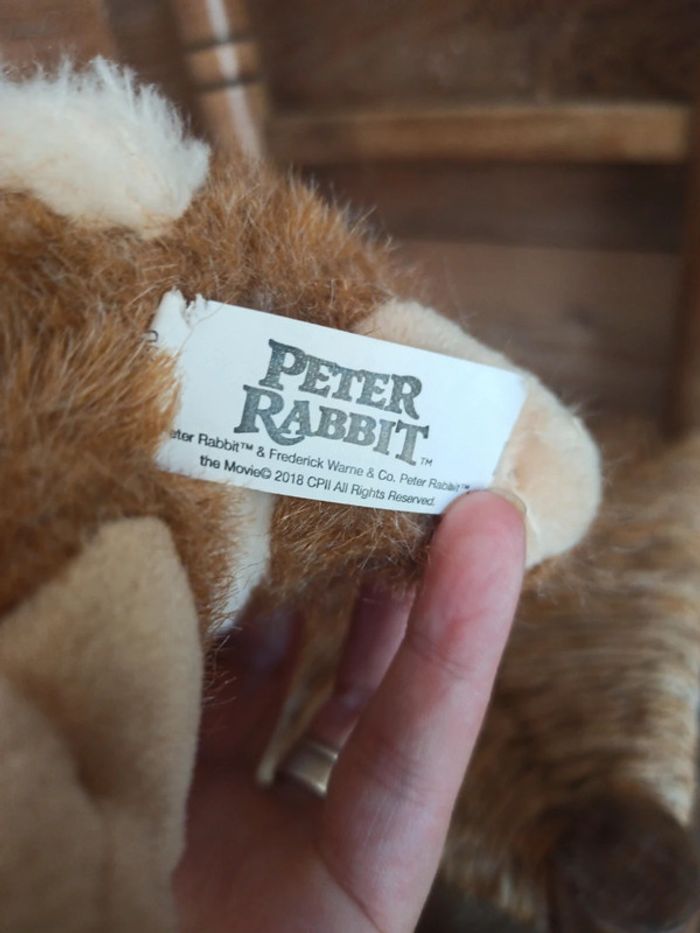 Peluche peter rabbit pierre lapin tbe benji - photo numéro 4