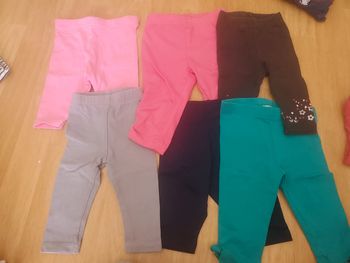 Lot de 6 leggings 3mois