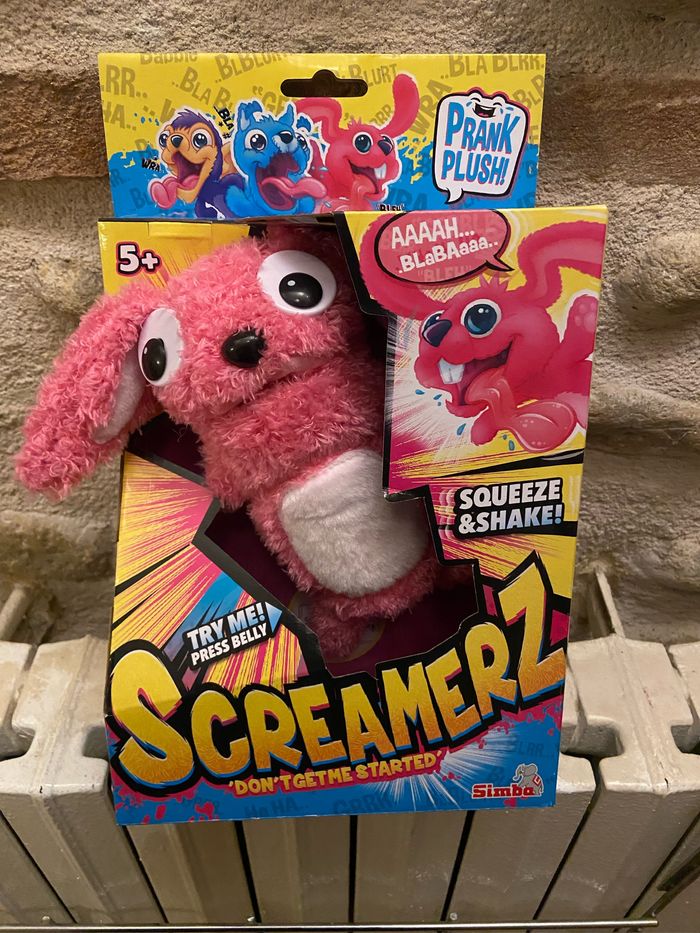 Screamerz peluche interactive
