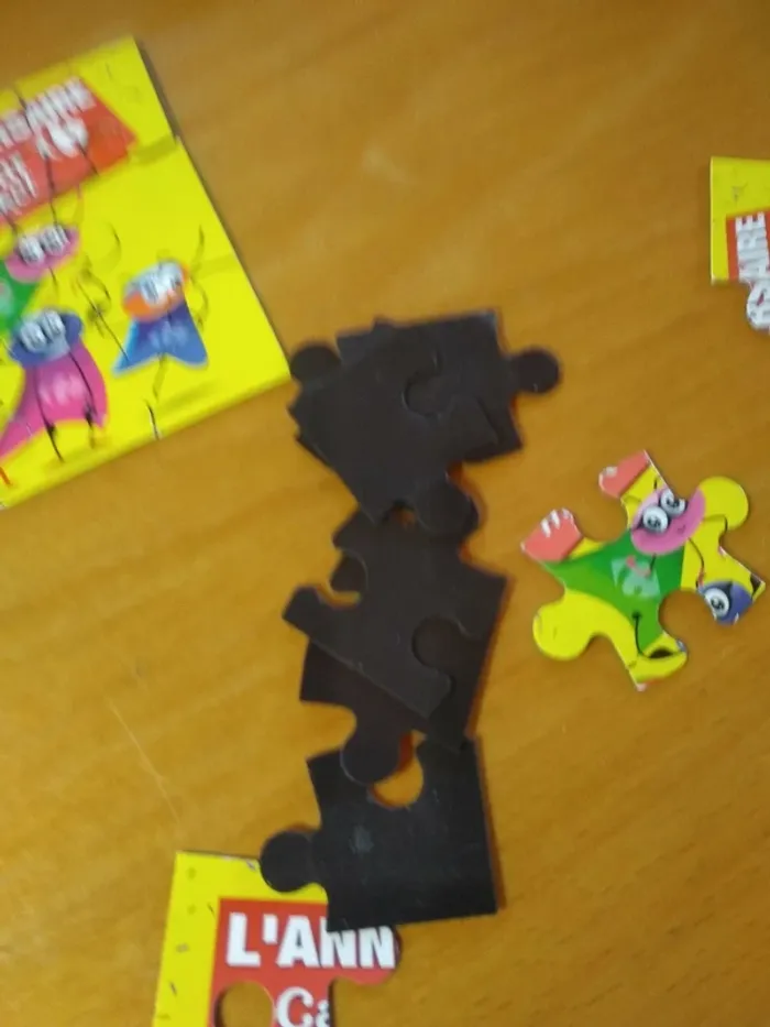 Lot de 2 petits puzzle aimanté - photo numéro 4