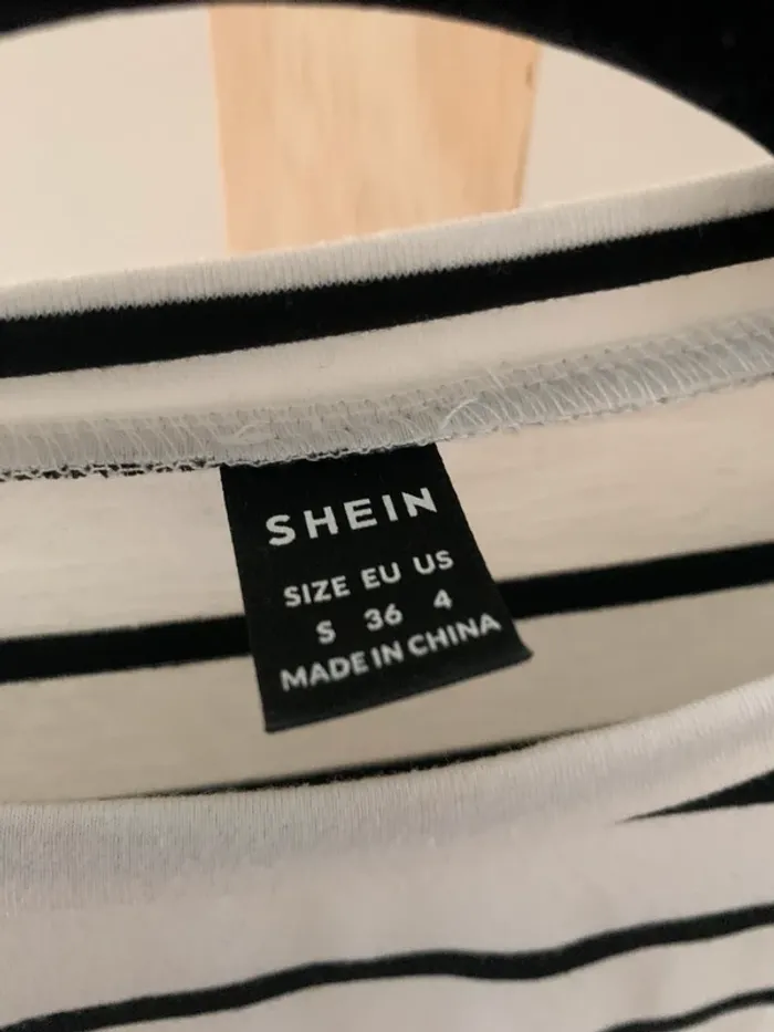 📌 Haut marinière sans manches - Shein - Taille S - photo numéro 3