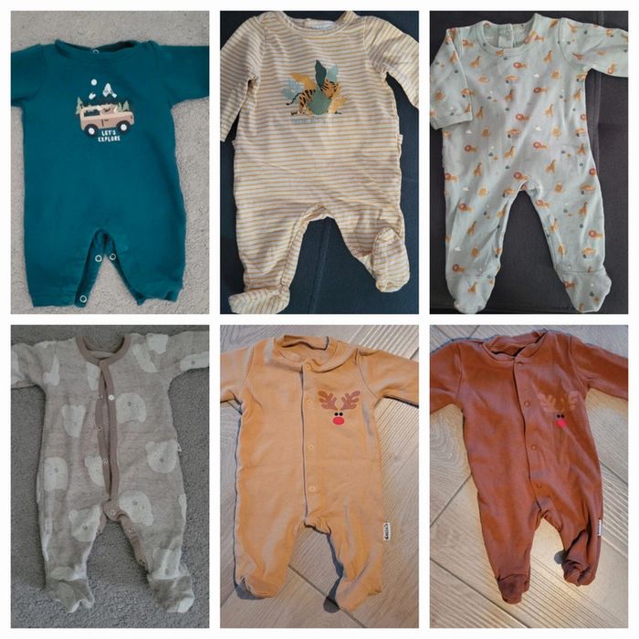 Lot de 6 pijama