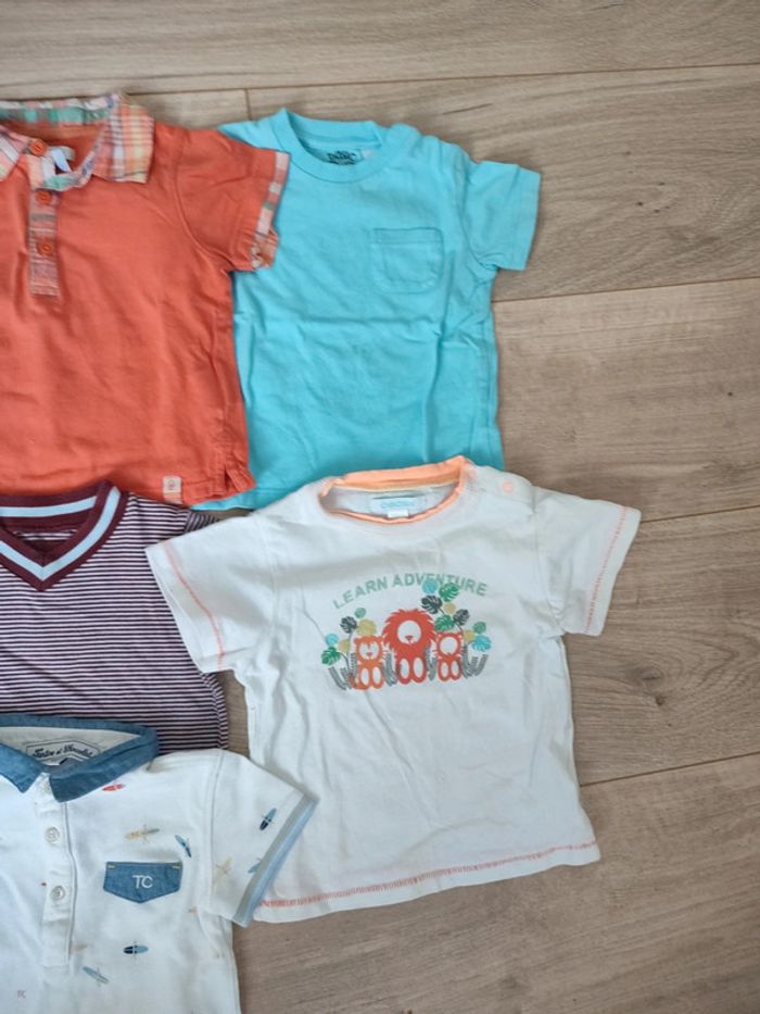 Lot 8 t shirt 12 mois - photo numéro 2