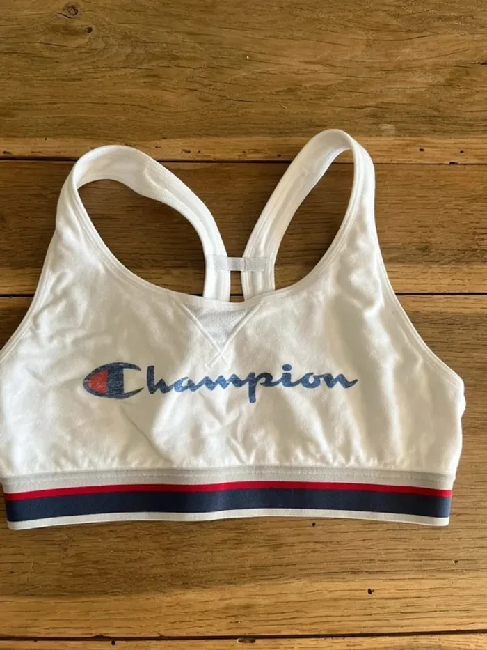 Brassière blanche Champion