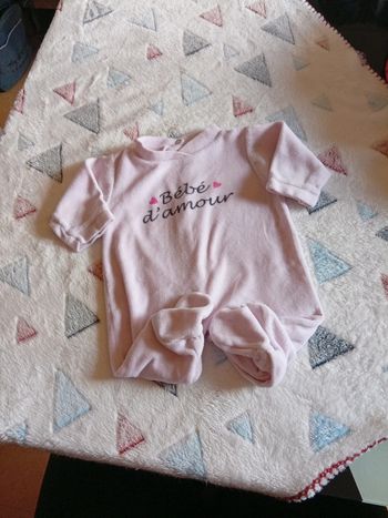 Pyjama bébé d'amour