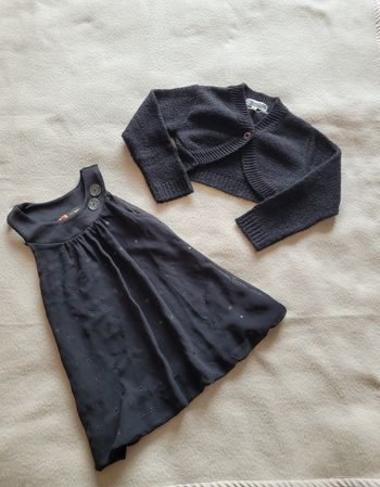 Robe et gilet 3 ans