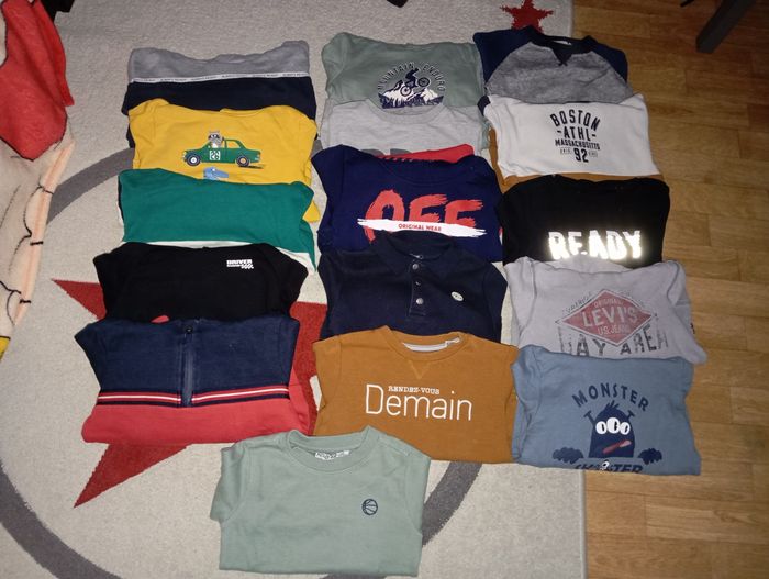 lot vetements 5 ans garçon