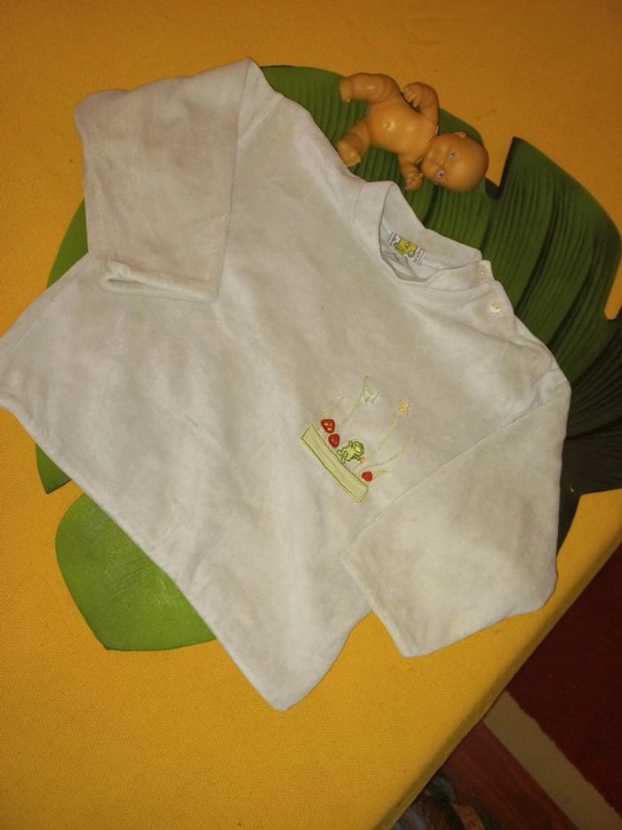 Joli pull hiver 12 a 24 mois petite grenouille - photo numéro 2