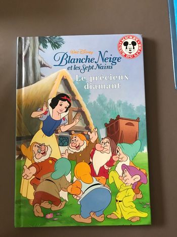 Livre Blanche neige Le précieux diamant