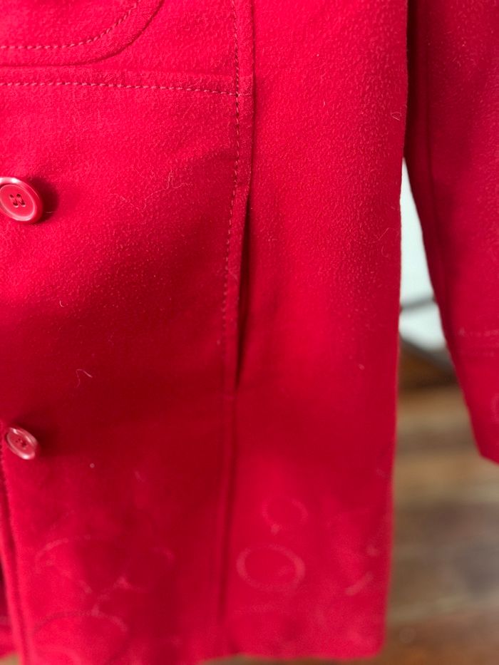 Manteau rouge T 36 - photo numéro 5