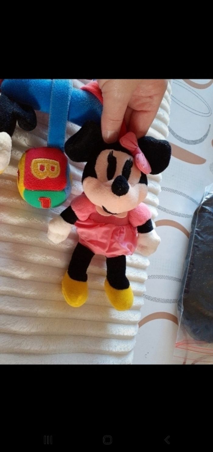 Jouet de lit bébé unisexe minnie mickey - photo numéro 4