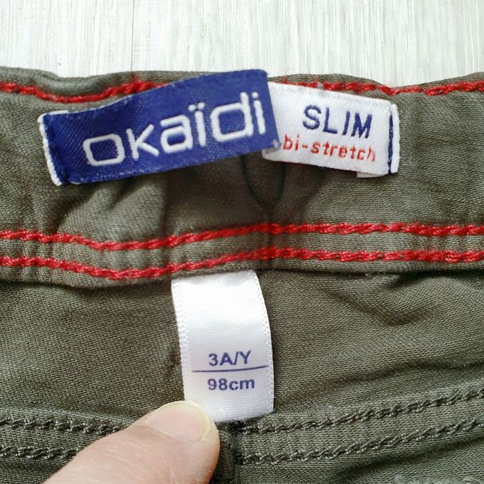 Pantalon kaki foncé - Okaïdi - photo numéro 4