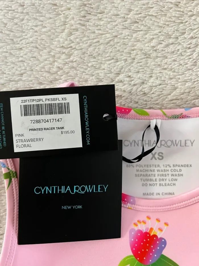 Top / débardeur Cynthia Rowley - photo numéro 4