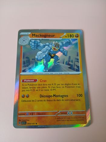 Carte Pokemon Mackogneur 