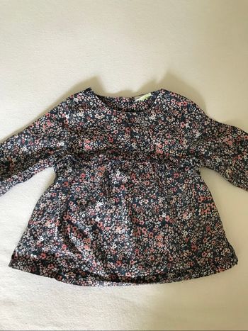 Blouse fleurie