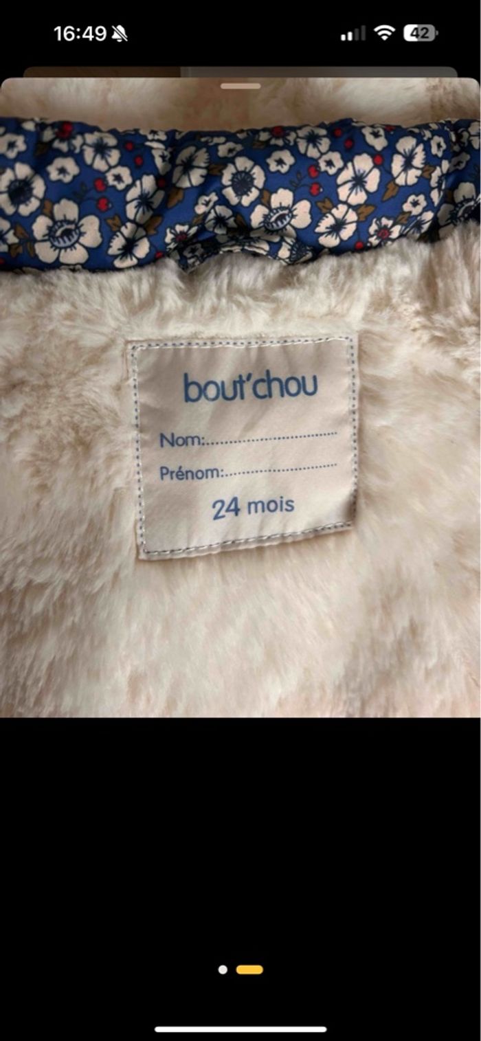 Doudoune 24 mois boîuyv du - photo numéro 2