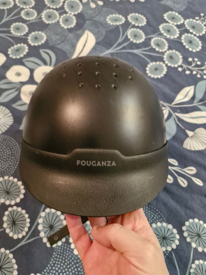 Bombe/casque équitation taille 55-58 cm Fouganza