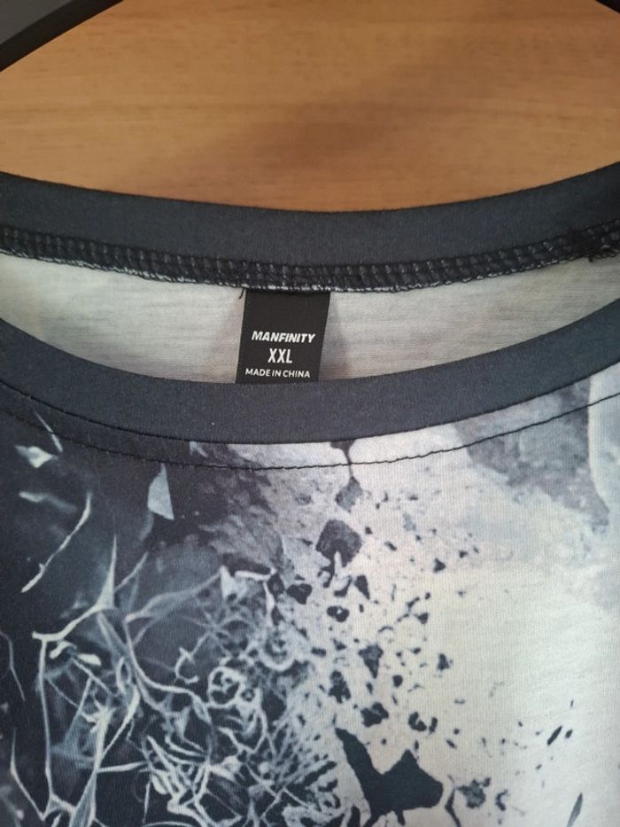 Tee tête de mort XXL - photo numéro 3