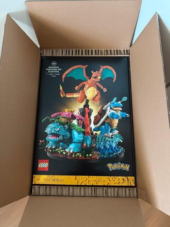‎Lego 72153 Pokémon Bisaflor Glurak et Turtok Neuf, non ouvert