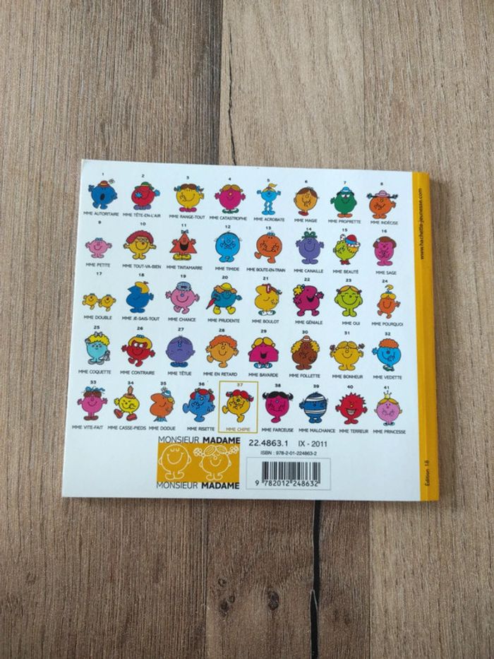 Livre : Mme chipie - photo numéro 2