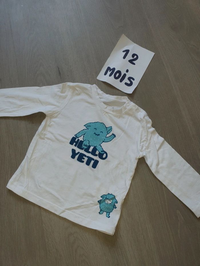 Maillot t-shirt 12mois