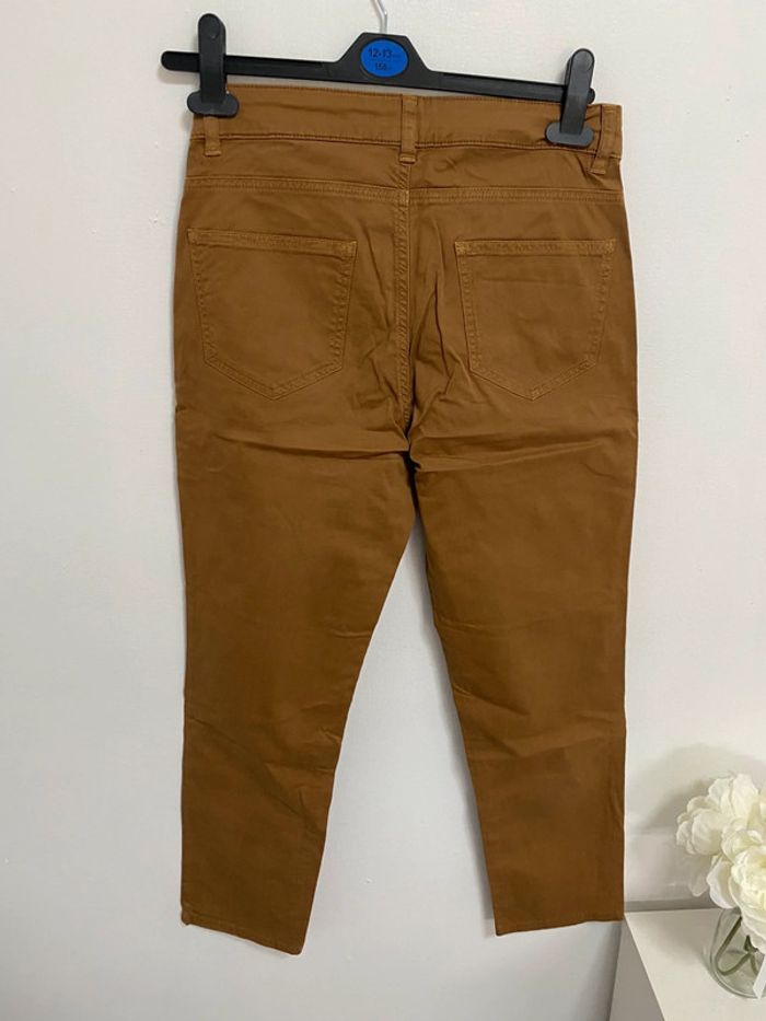 Maison 123 pantalon marron camel S 36 - photo numéro 3