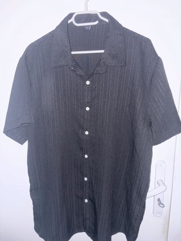 Ensemble short et chemise noir léger XL - photo numéro 5