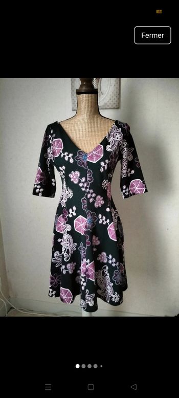 Robe patineuse chic