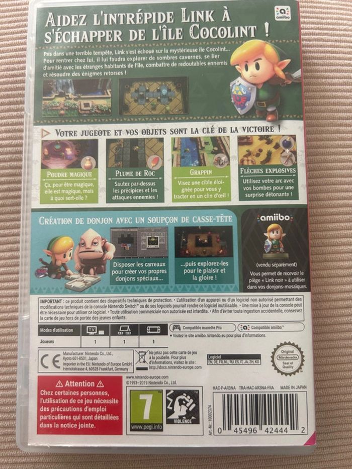 The Legend of Zelda Link’s Awakening Switch – Version physique - photo numéro 4