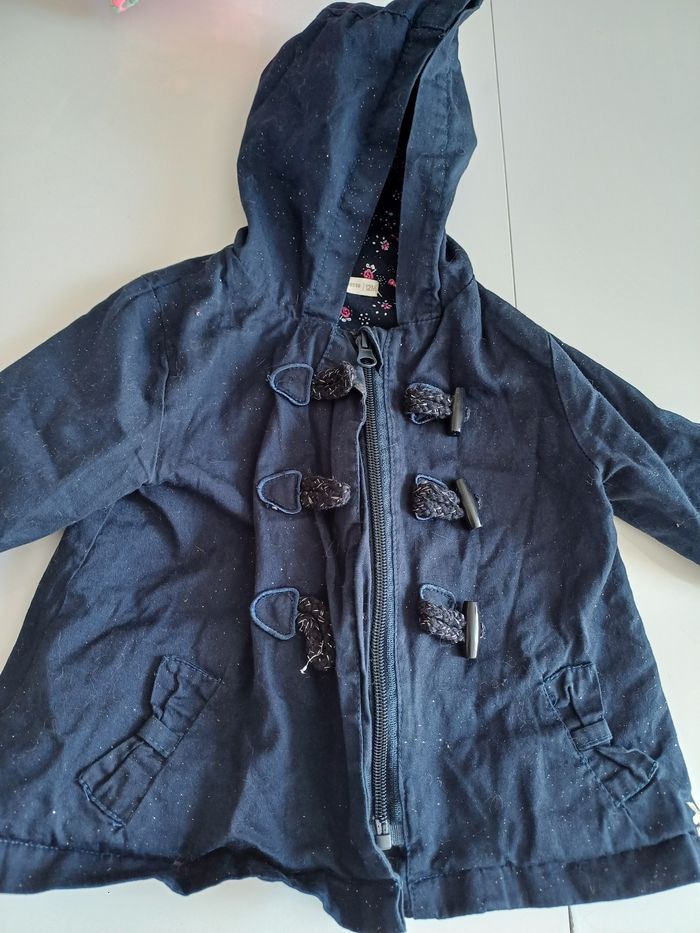 Manteau lulu castagnette fille 12 mois - photo numéro 2
