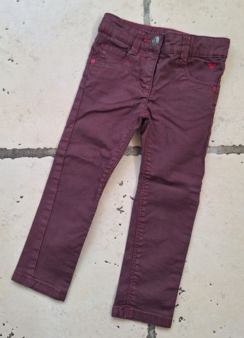 Jean slim prune fille Esprit - 2 ans