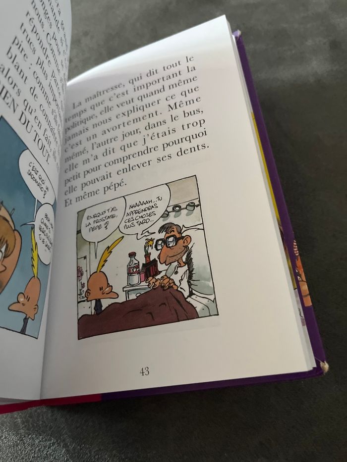 Livre bibliothèque rose titeuf le préau atomique - photo numéro 4