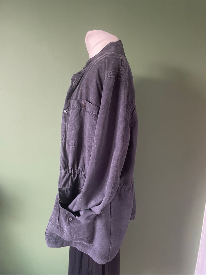 Veste Creeks grise en denim - photo numéro 3