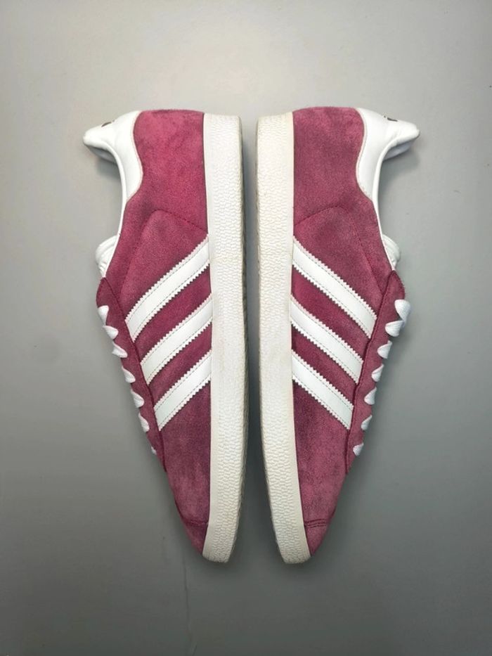 Baskets adidas gazelle bordeaux pointure 44.5 très bon état - photo numéro 3
