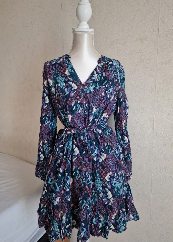 Robe patineuse imprimé Bonobo
