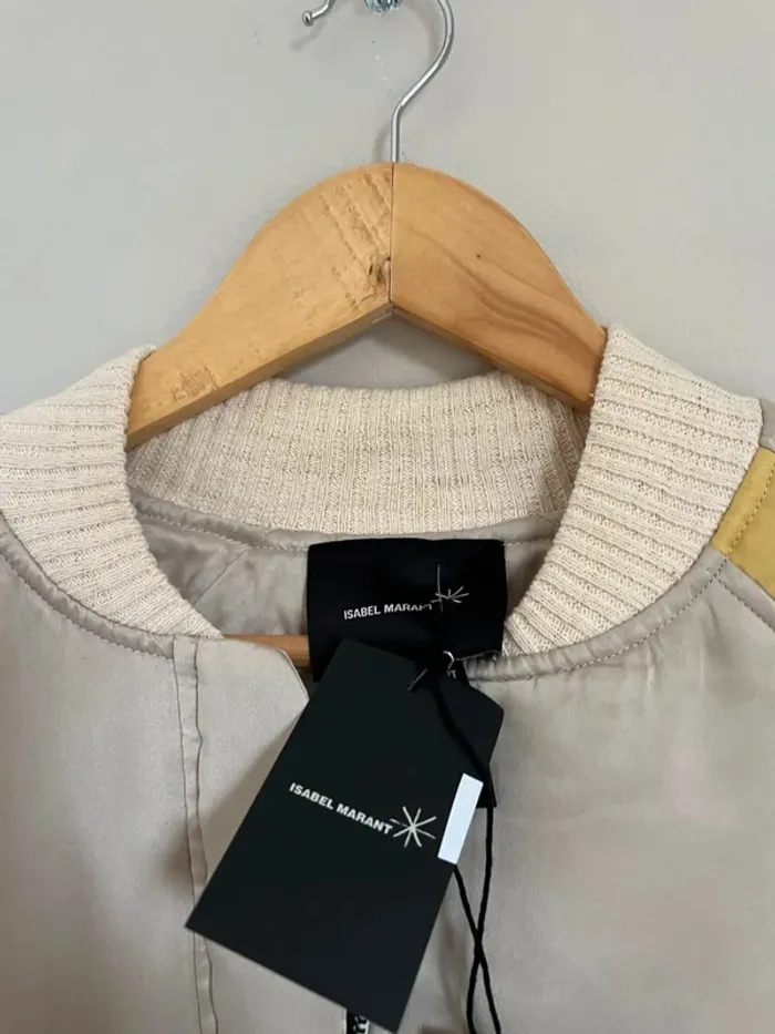 Veste bombers en soie Isabel Marant - photo numéro 6