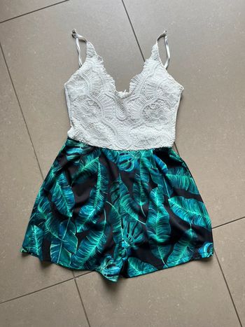 Combi short bi matière S