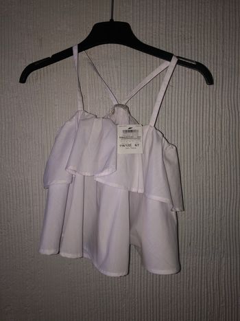 Blouse volantée T6/7