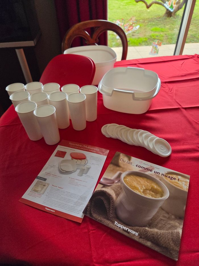 Yaourtière 3L avec livre Tupperware