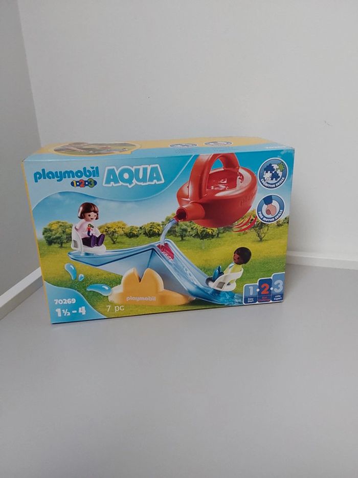 Playmobil 1.2.3 70269 Balançoire aquatique