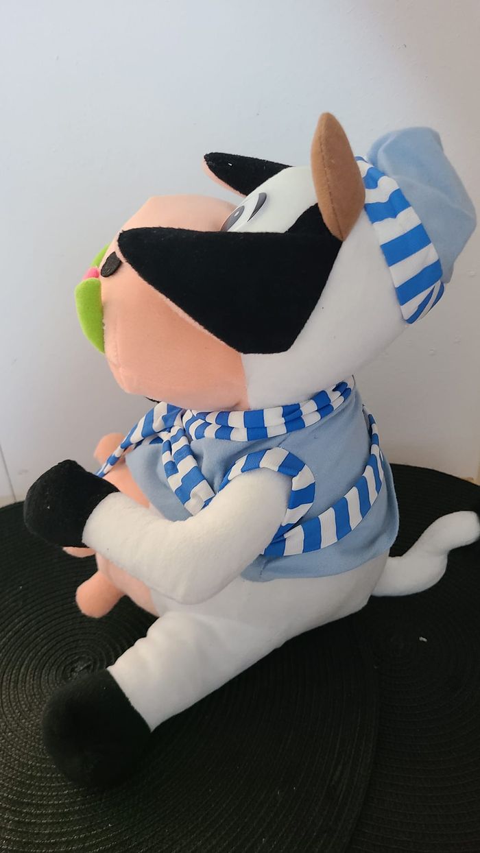 Peluche vache rigolote Marguerite Tommy Toys - photo numéro 4