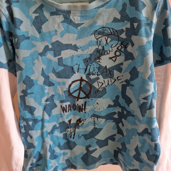 6 ans tee-shirt turquoise - photo numéro 2