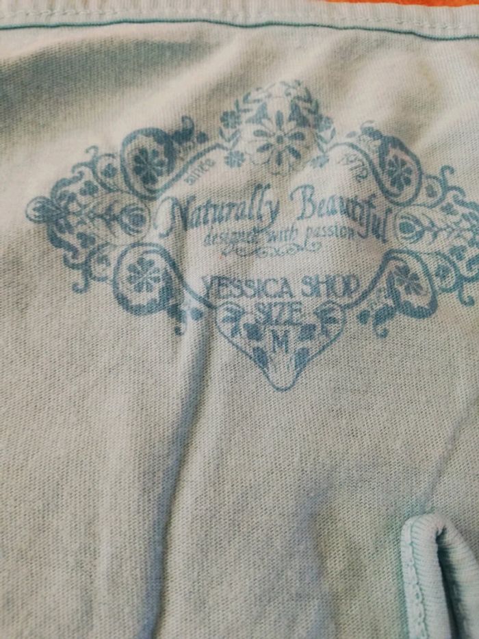 Tee shirt bleu ciel - photo numéro 2