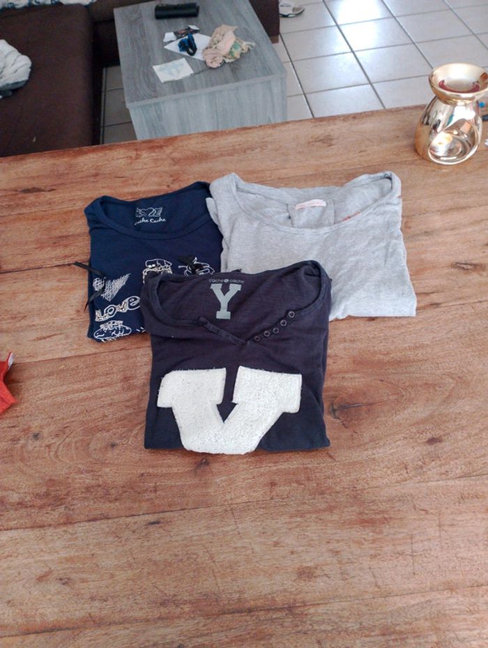 Lot de 3 T-shirt à manches longues - Taille M