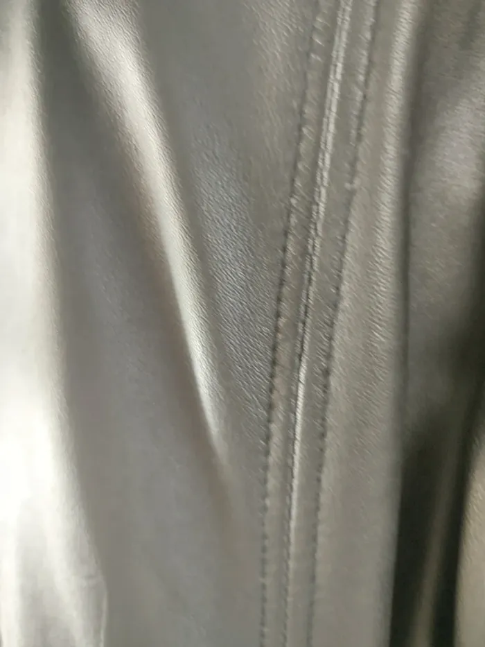 Veste en Cuir femme L > XXL parfait état - Cuir véritable très bonne qualité A269 - photo numéro 11