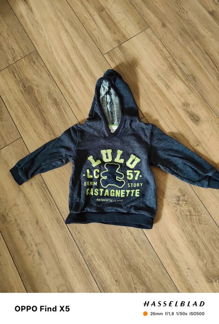 Pull à capuche