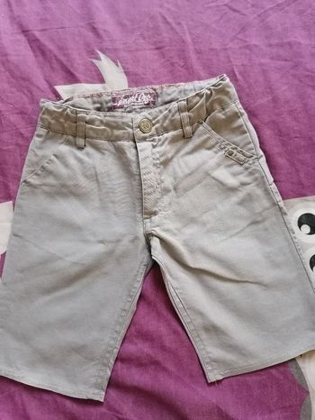 Bermuda short orchestra gris 5 ans